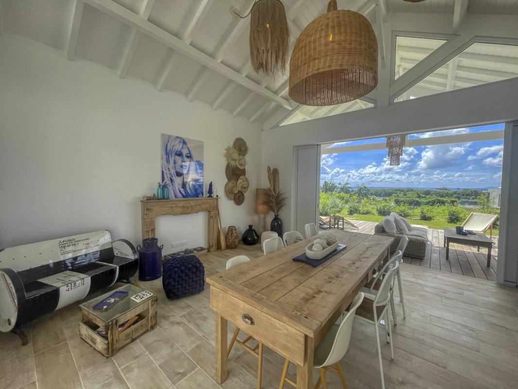 27.Location villa piscine vue mer St François Guadeloupe_Partie commune
